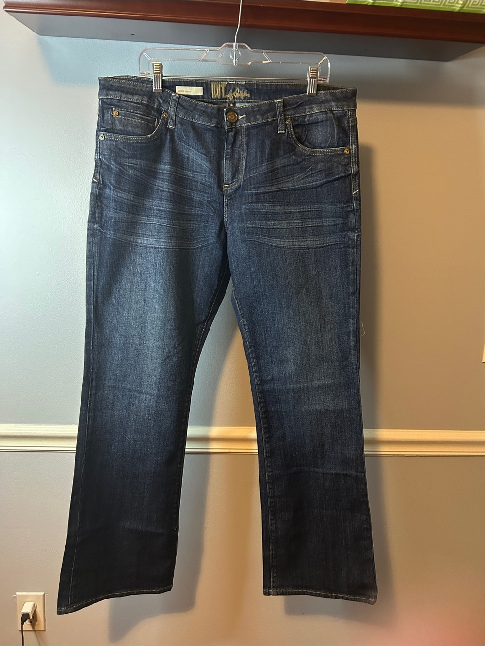 Kut from the Kloth Dark Blue Bootcut Jeans